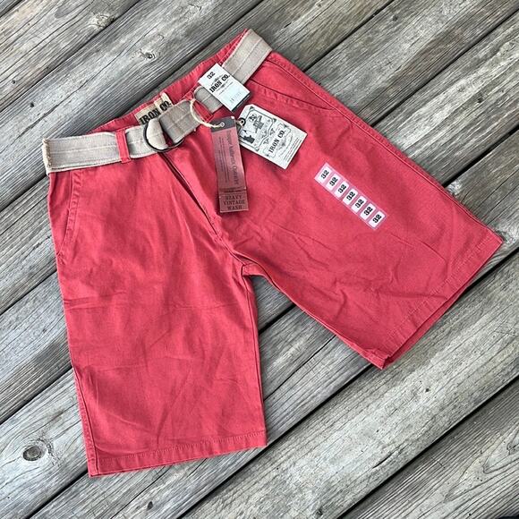 Iron Co heavy vintage wash shorts NWT - Picture 4 of 7